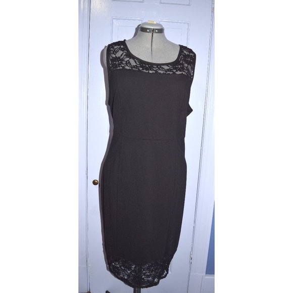 black dress size 20